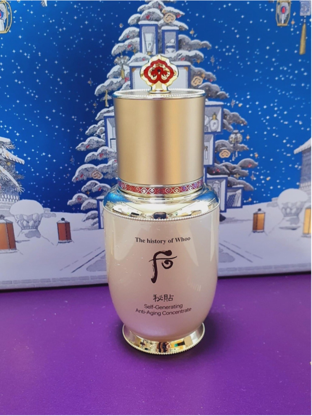 The History of WHOO Self-Generating Anti Aging Concentrate Essence 25ml(No Box)